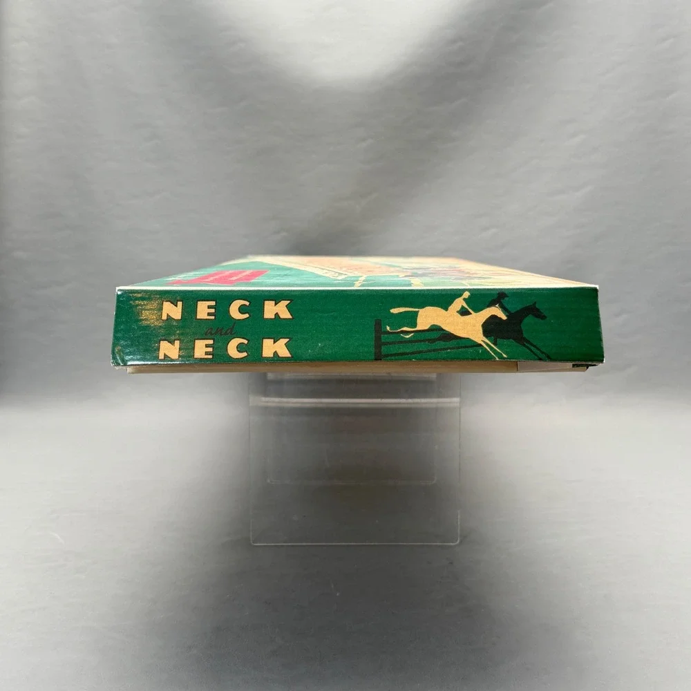 2003 Schylling Neck And Neck Steeplechase Horse Racing Board Game in Box